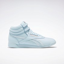 Zapatillas Casual Reebok España Tiendas - Cardi B Freestyle Hi Shoes Mujer Azul Azul Azul